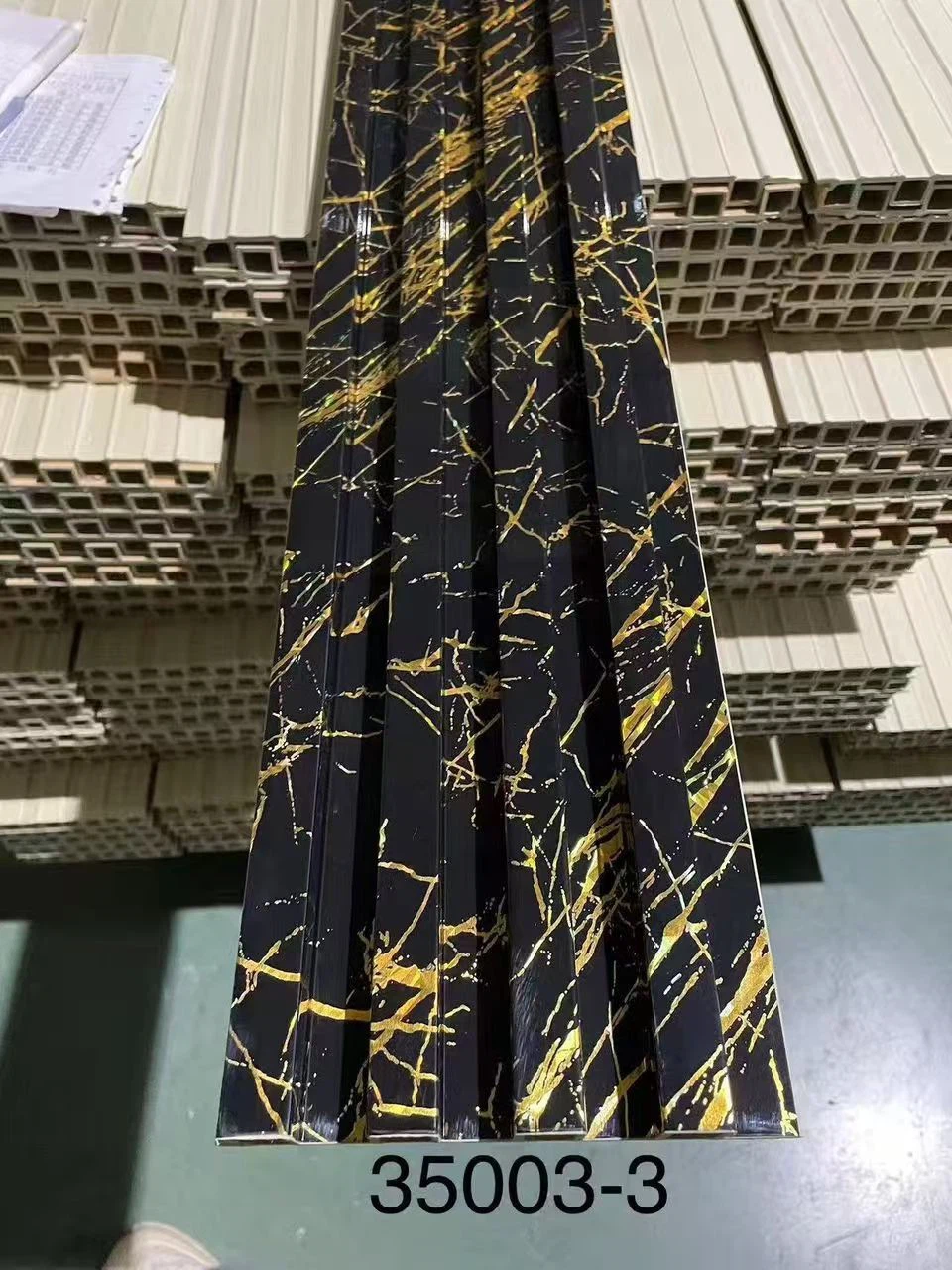 Fluted Indoor Decorative Plastic Composite Wall Panel factory