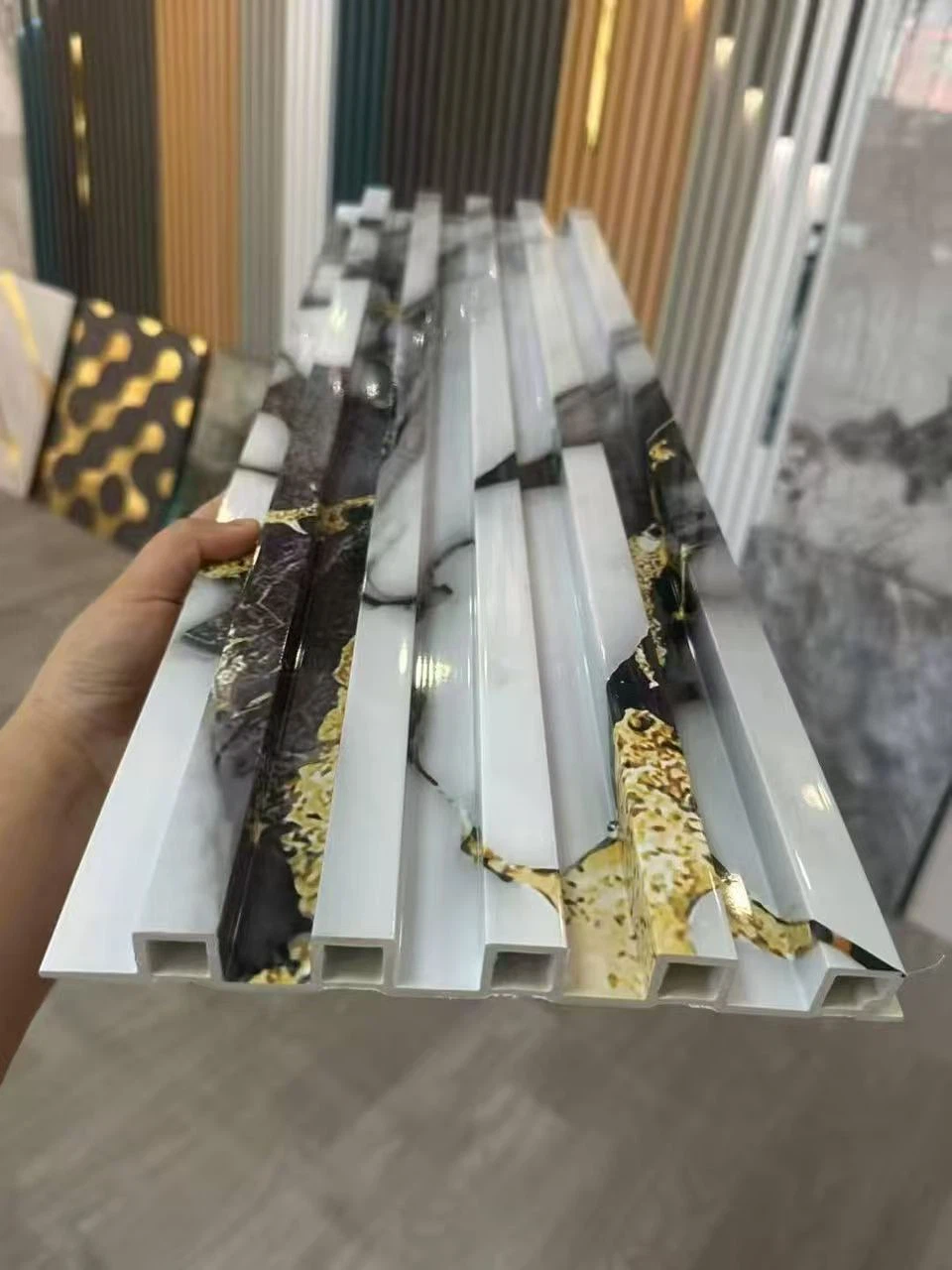 Fluted Indoor Decorative Plastic Composite Wall Panel suppliers