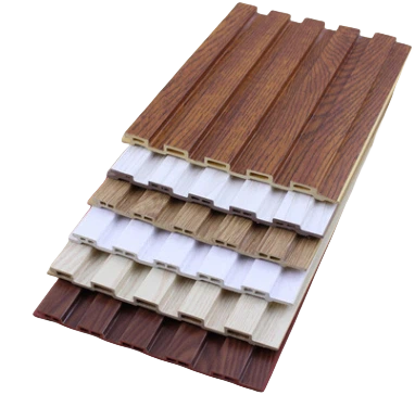 لوحة الحائط الخشب WPC الزخرفية